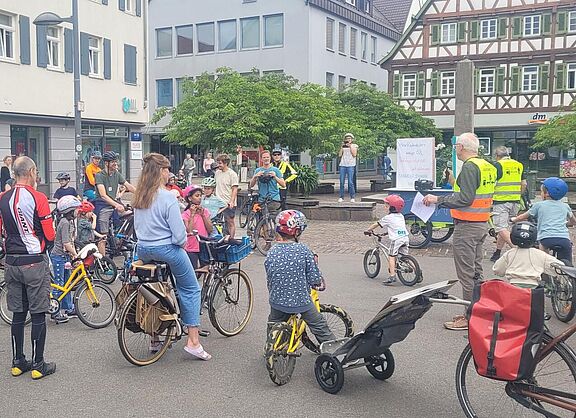 Kidical Mass in KIrchheim / Teck