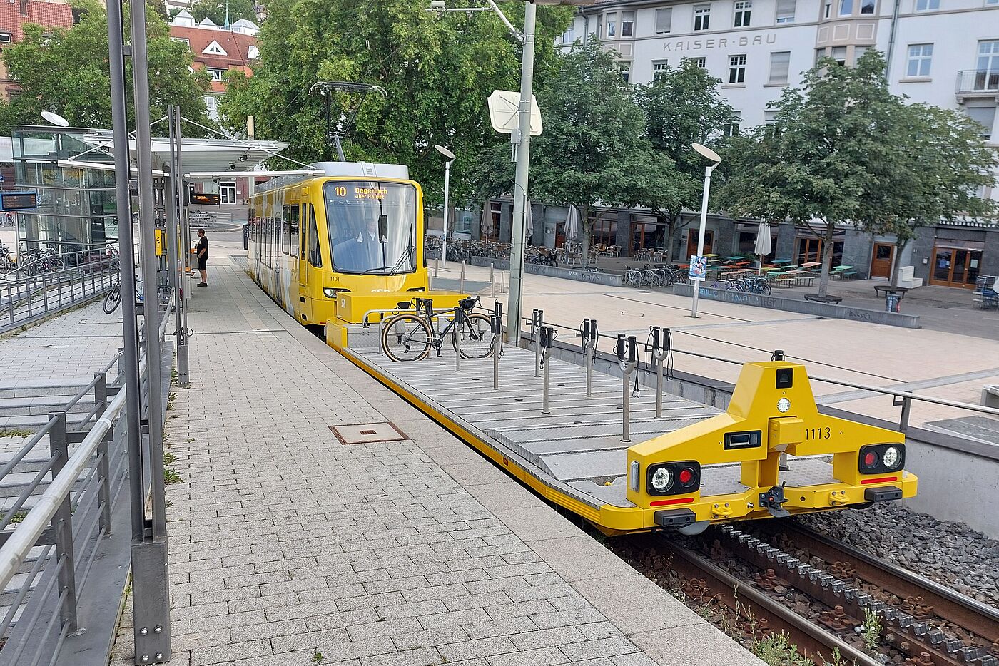 Fahrradtransport mit der Zacke