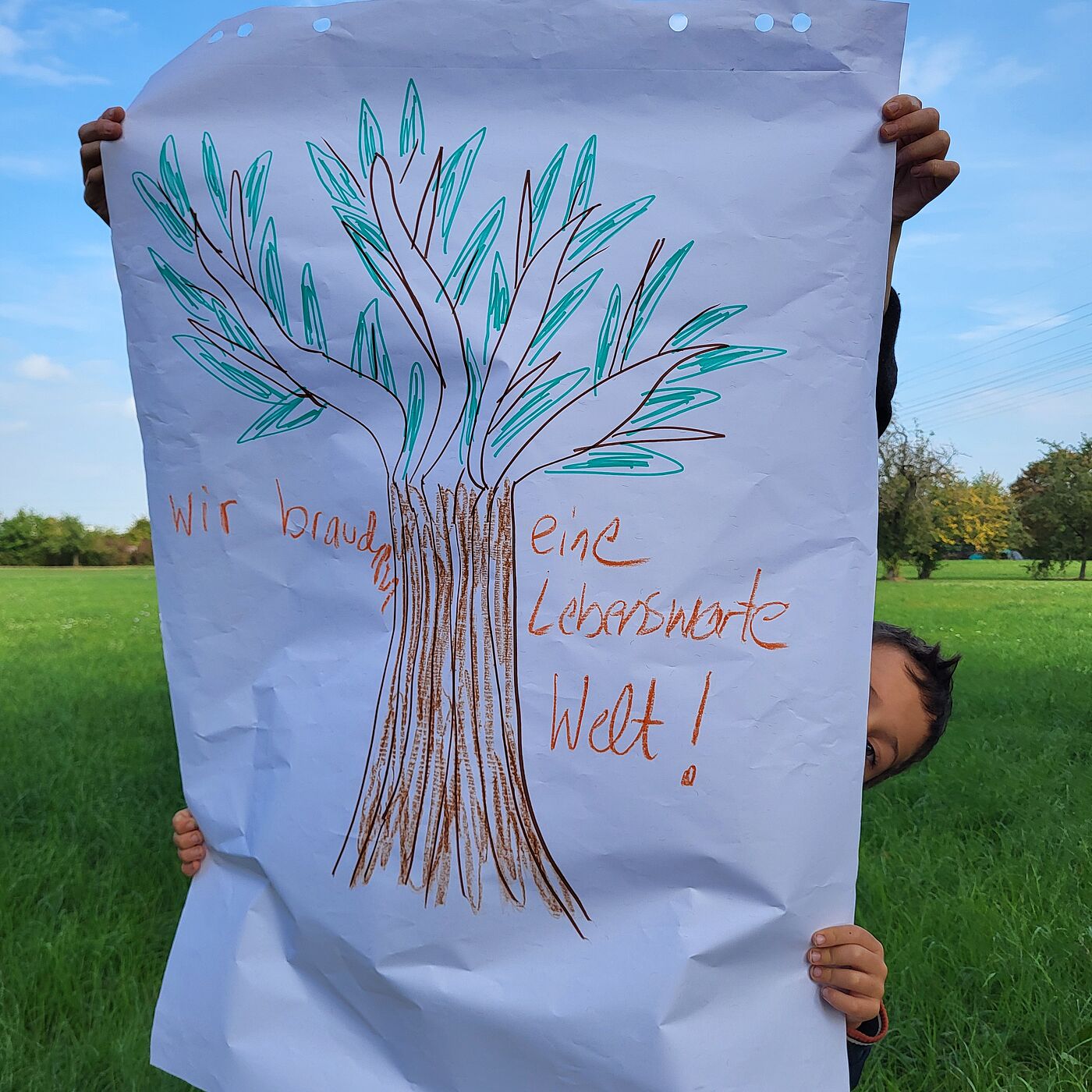 ein Transparent