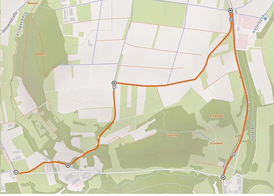 So könnte die Umleitung aussehen So könnte die Umleitung aussehen