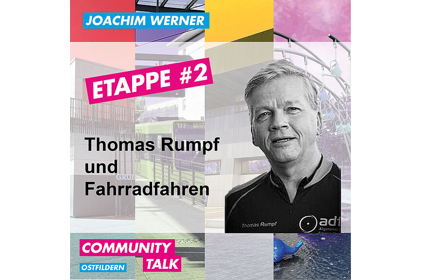 Community Talk Community Talk Etappe #2 Thomas Rumpf und Fahrradfahren