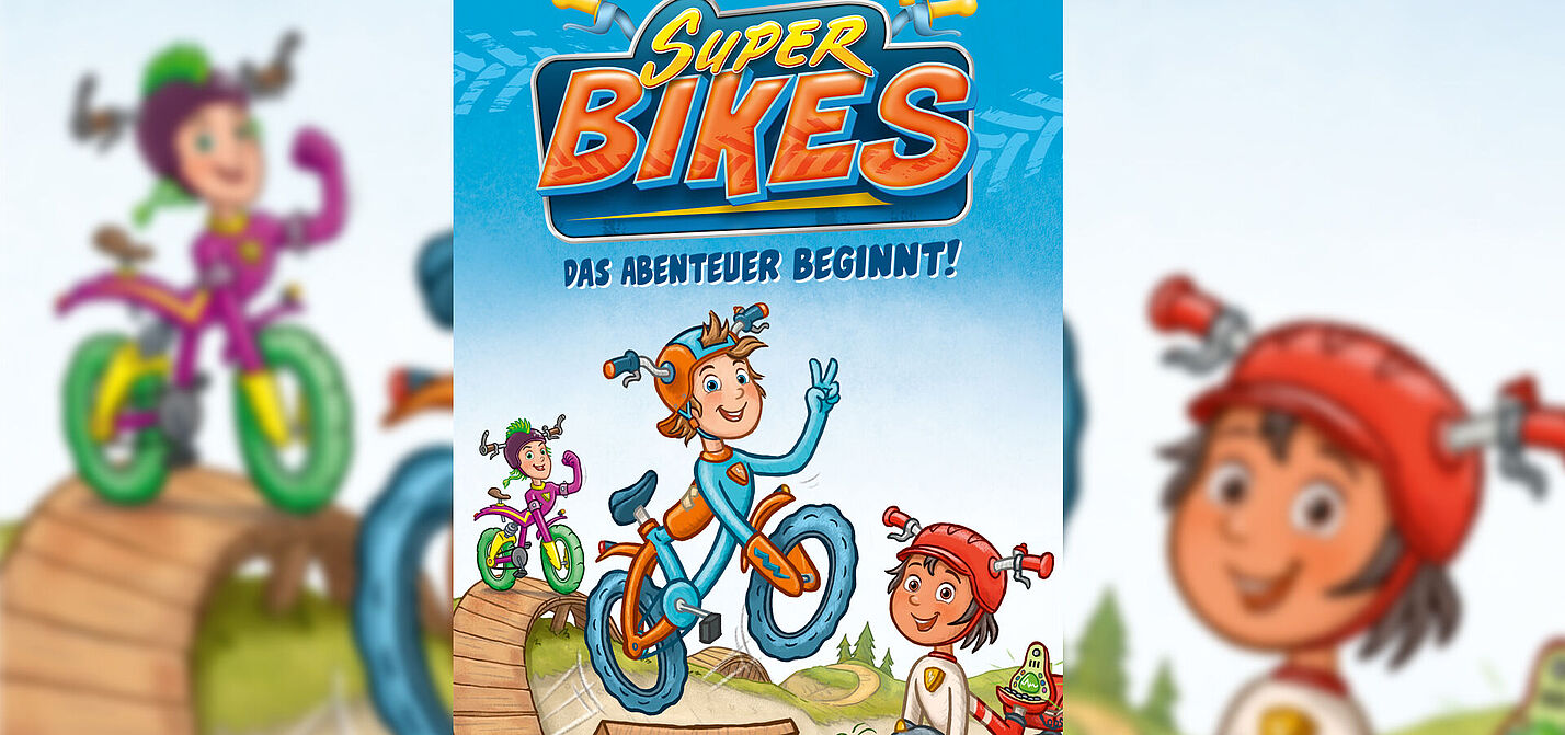 Das Cover vom ersten Band SUPERBIKES
